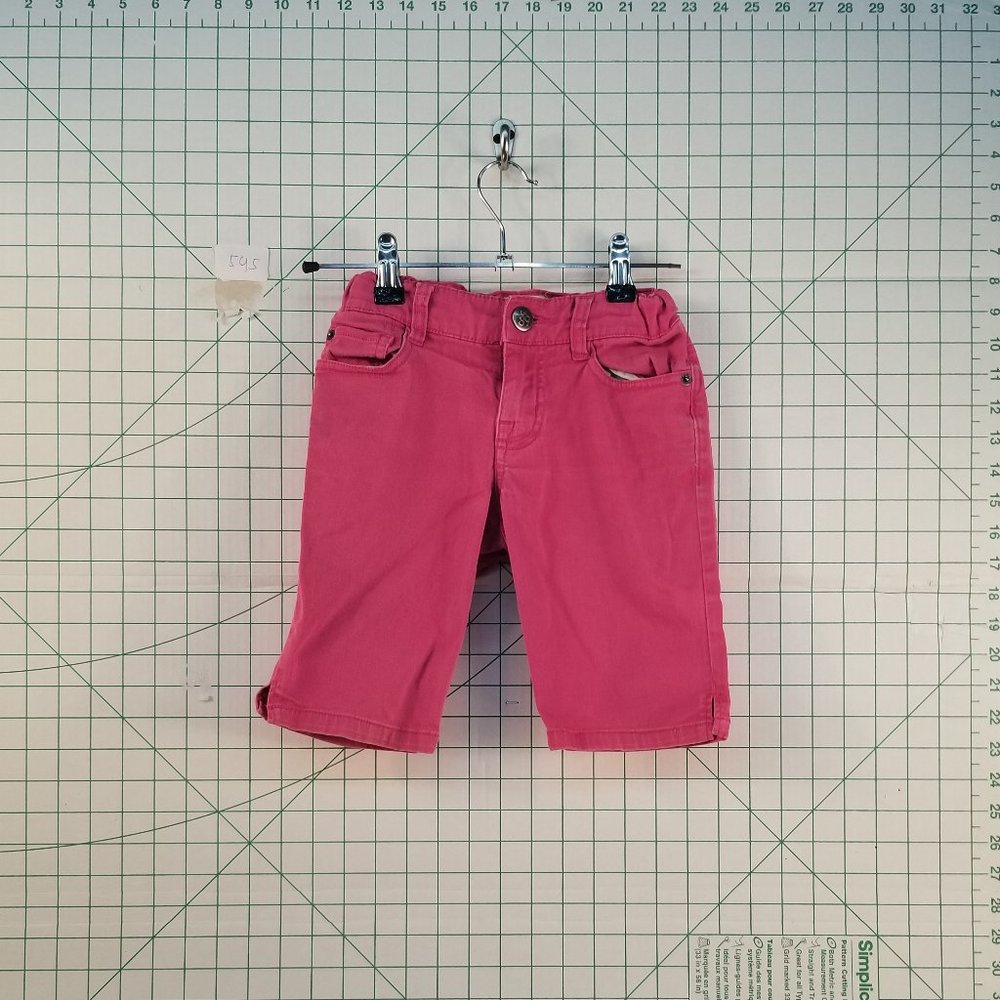 1989 Place Pink Flat Front Short Pants